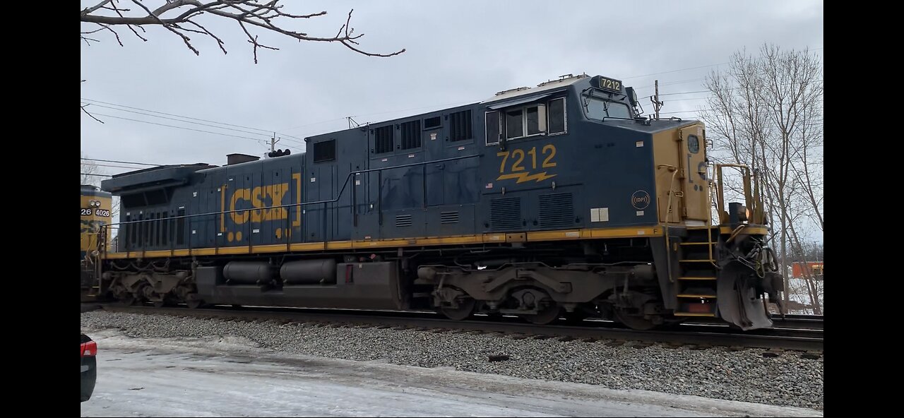 Lightning Fast CSX Train part 8 Sudden “Rail Strike” led by 7212