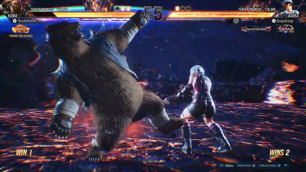 Tekken 8 Ranked Match #6: Kuma vs Asuka