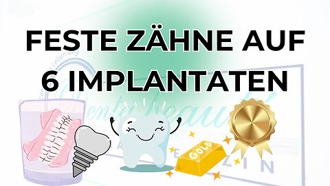 Feste Zähne auf 6 Implantaten - alles aus Keramik - ein Goldstandard?!