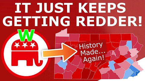 Pennsylvania Is QUICKLY Turning Into a DEEP RED State!