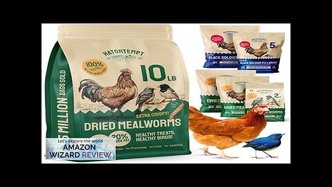 Bulk Dried Mealworms 10 lbs – Premium Organic Non-GMO Dried Mealworms Review