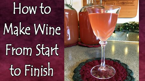 How to Make Wine From Start to Finish