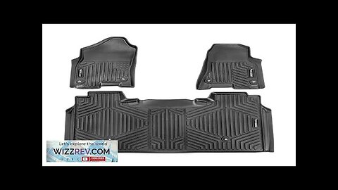 VEVOR Automotive Floor Mats Fits for Dodge Ram 1500 2019-2024 3 pcs Review