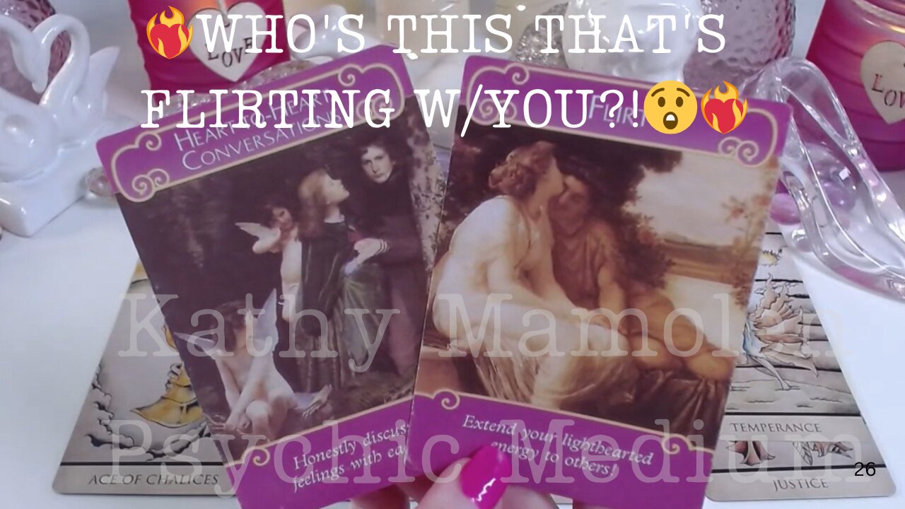 ❤️🔥WHO'S THIS THAT'S FLIRTING W/YOU?!😲❤️🔥UNION OF TWO HEARTS💖💫🪄❤️🔥COLLECTIVE LOVE TAROT READING💓✨