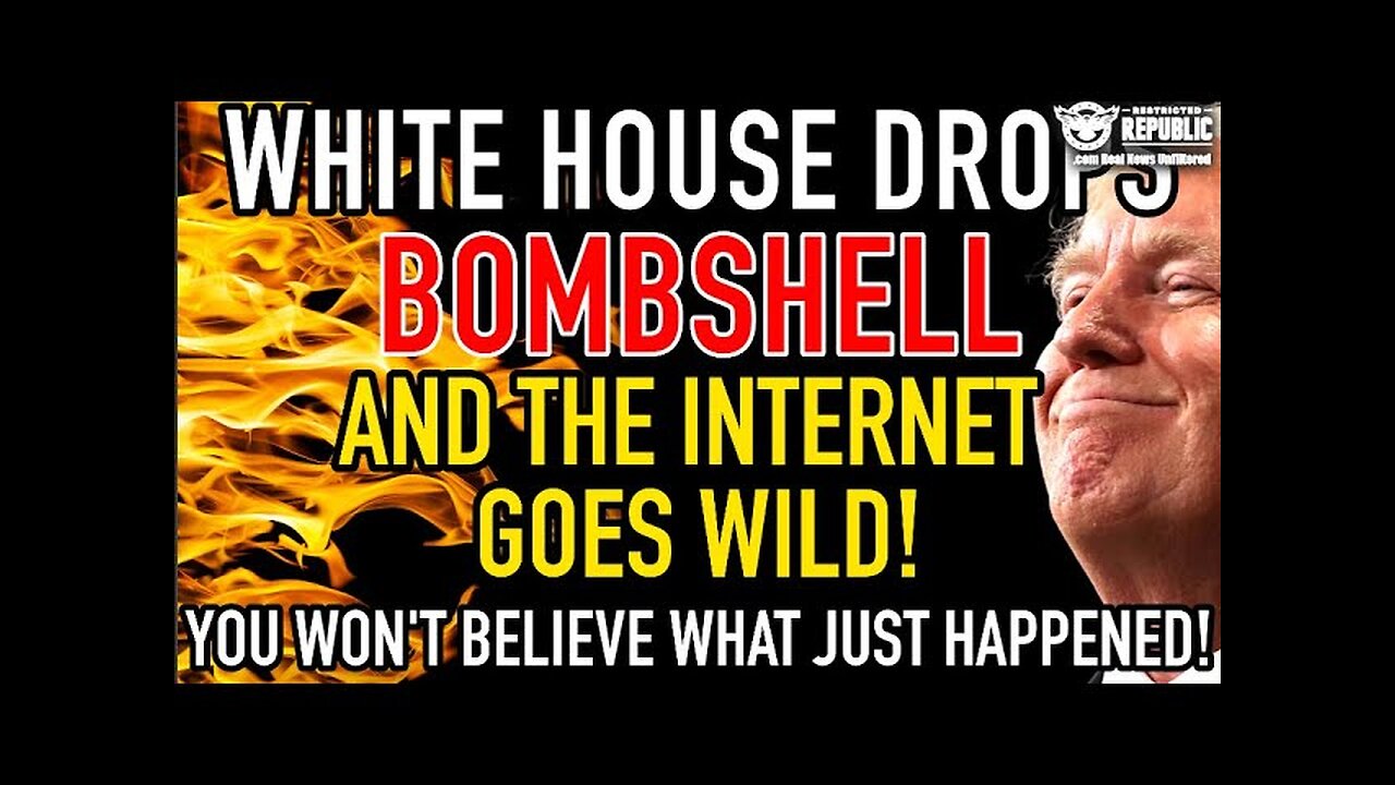 GOING VIRAL! You Won’t Believe What Just Happened! WHITE HOUSE Explodes!
