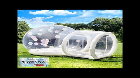 10FT Inflatable Bubble House Dome for Kids Clear PVC Inflatable Bubble House Review