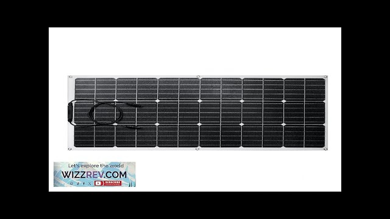 90W 18V ETFE Universal Solar Panel Battery Charger Power Charge Kit Review