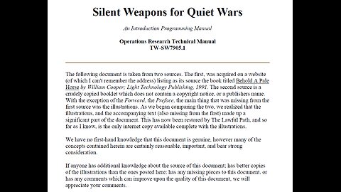 Silent Weapons for Quiet Wars (part 2)