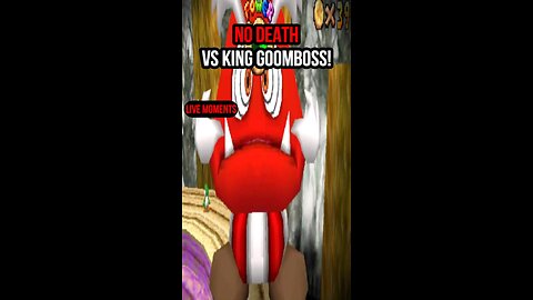 A GOOMBA BEAT MARIO! - King Goomboss - Super Mario 64 DS Boss#2 Live #shorts #mariogames