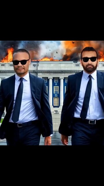 Bad Boyz Walk Into the Deep State 🕶️🔥 | Kash Patel & Dan Bongino #fbi #shorts #trendingvideo #k$h