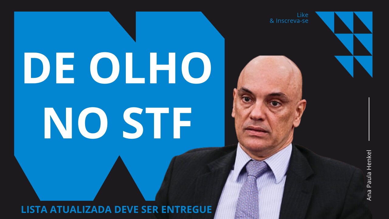 EXCLUSIVO: MORAES tem que entregar lista ATUALIZADA de detidos pelo 8 de JANEIRO à DPU