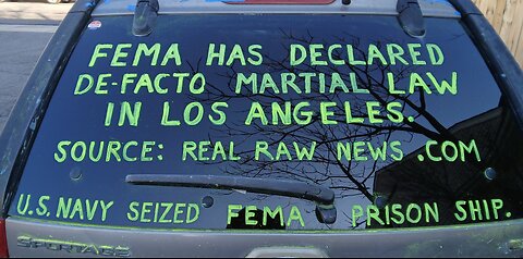 Defacto Martial Law. [Posted Behooving Comment.]