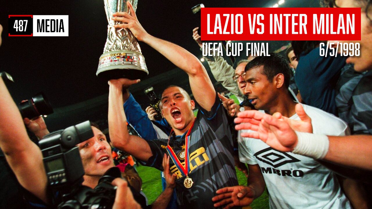 ⚽️ Inter Milan vs Lazio UEFA Cup Final 1998 - FULL MATCH 6/5/1998
