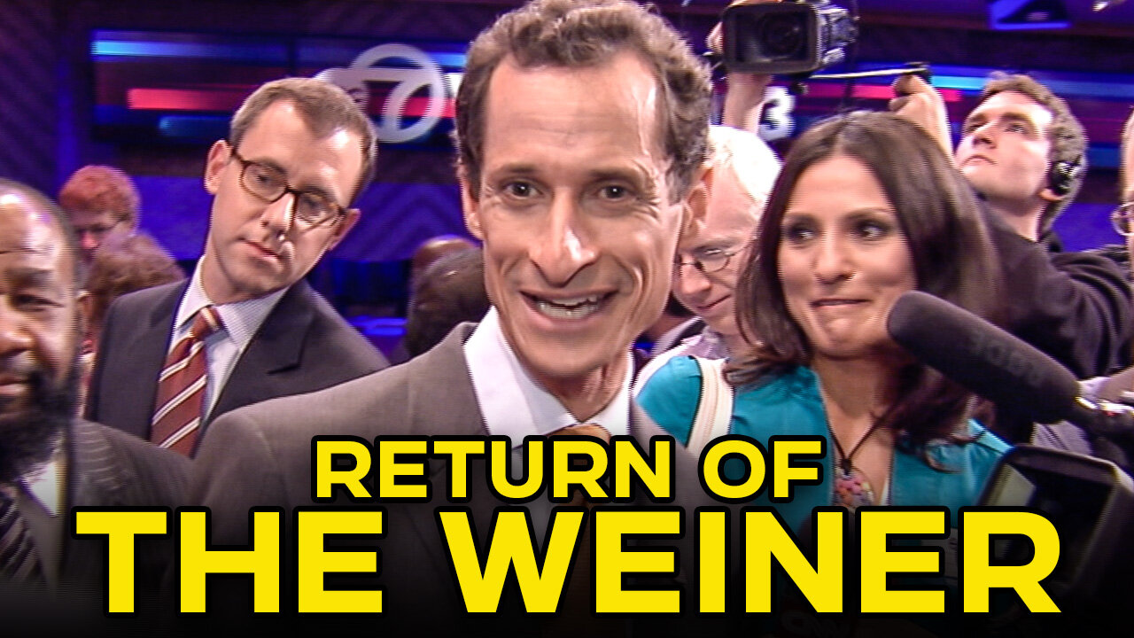 Disgraced Dem Anthony Weiner Has Reemerged Like A Horror Movie Villain