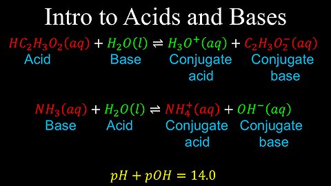 Intro to Acids and Bases - Chemistry