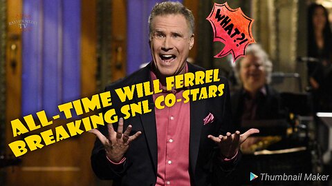 All-Time Will Ferrel Breaking Co-Stars On SNL