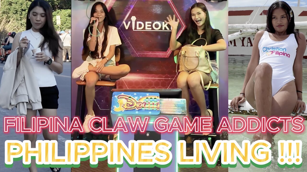 🇵🇭 Filipina Beauties Hopeless Claw Game Machine Addiction...EPIDEMIC! OFF GRID LIVING PHILIPPINES