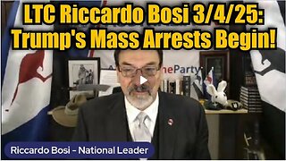 Riccardo Bosi 3/4/25 - Trump's Mass Arrests Begin!