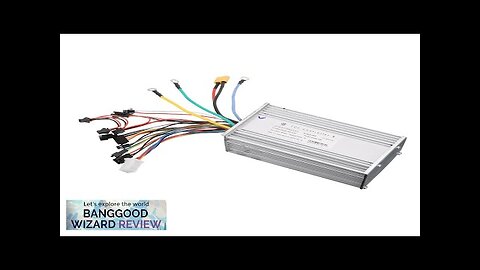 ANGWATT Scooter JingBo 60V 45A FOC Sine Wave Electric Scooter Controller Review