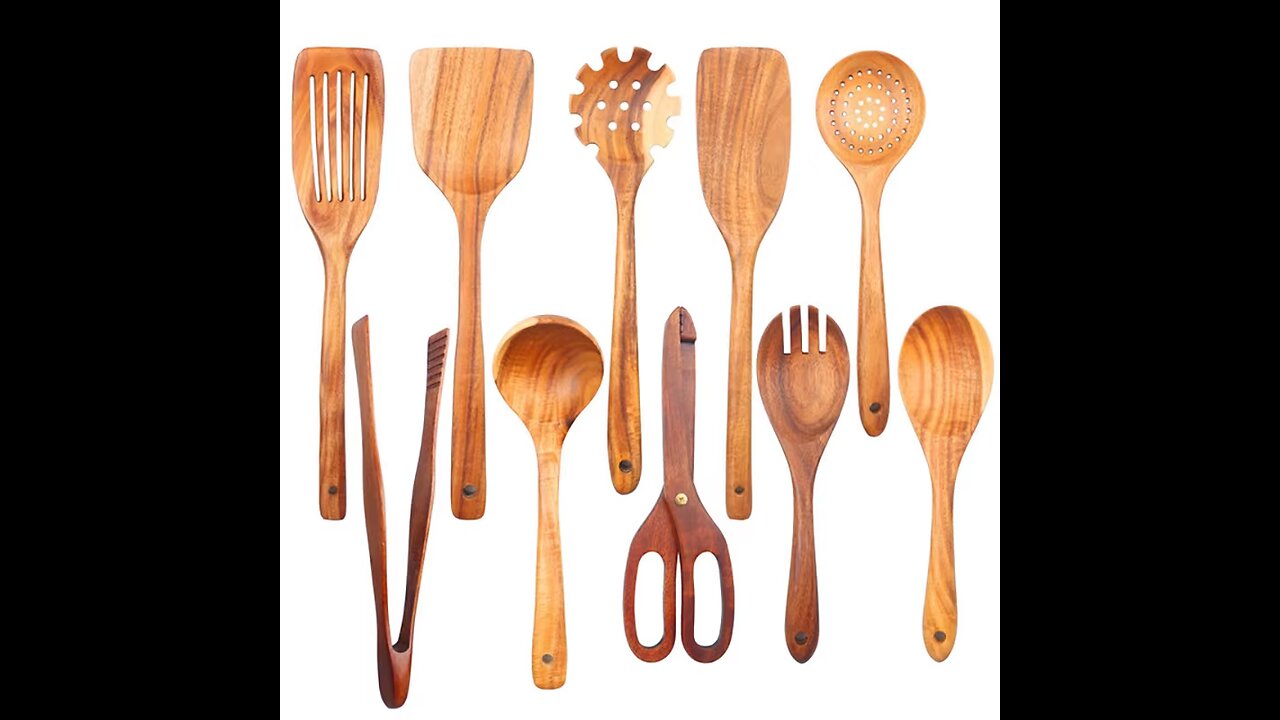 Kitchen Sets Wooden Kitchen Utensils