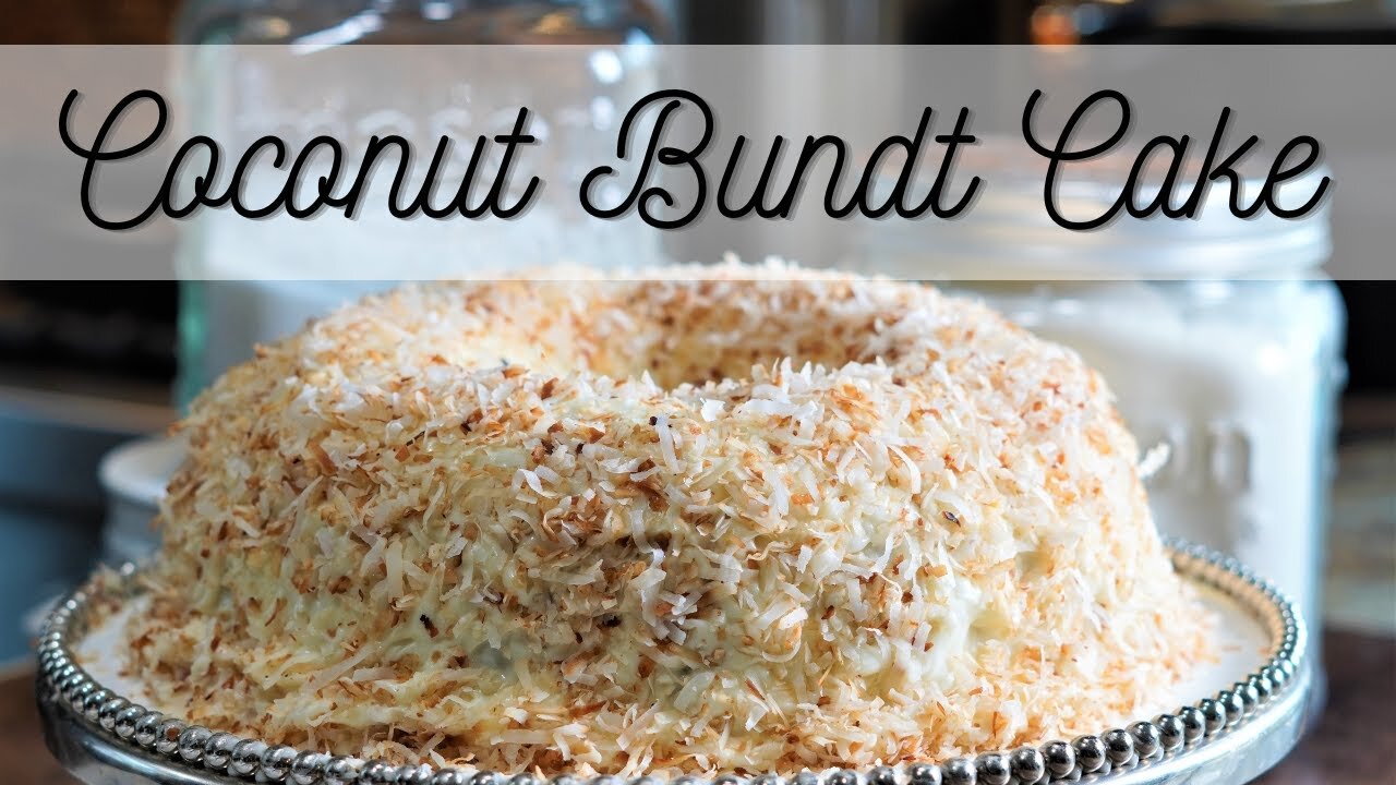 The Best Coconut Bundt Cake Recipe 🥥 | Simply Delicious!