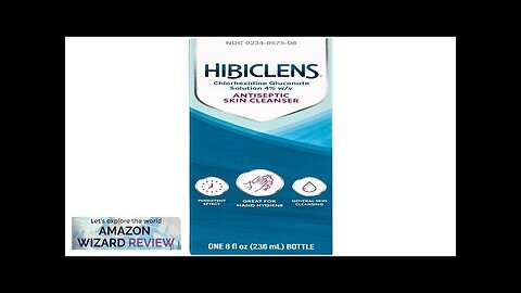 Hibiclens Antimicrobial Antiseptic Soap and Skin Cleanser 8oz for Home Hospital Review