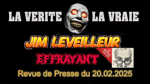 Revue de Presse internationale de Jim Leveilleur totalement effrayante ! (Hd 720)