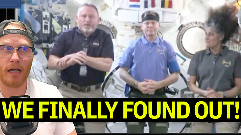 ELON Musk reveals REASON WHY NASA Left Astronauts in SPACE on JOE ROGAN due to BIDEN mad at TRUMP