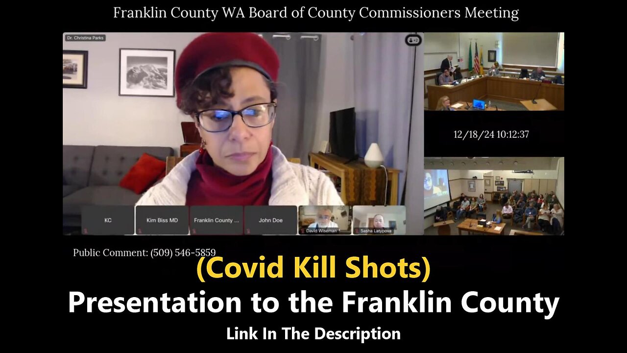 (Covid Kill Shots) Presentation to the Franklin County - Dec. 18, 2024