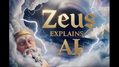 Zeus Explains AI To Greek Gods production story #ai #imagination #video #