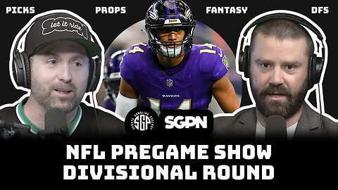 NFL Divisional Round Pregame Show Sunday Edition: EXPERT Picks and Prop Bets