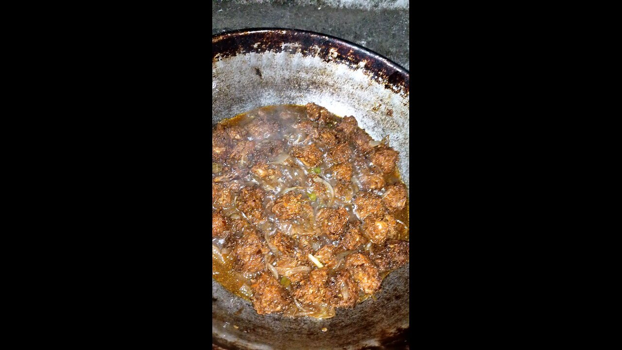 Home made Manchurian😋