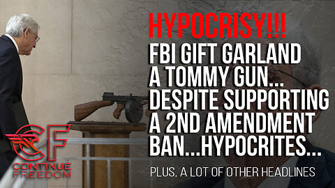 FBI Gifts Anti-2A Merrick Garland a Machine Gun as Departing Gift | 2A HYPOCRITES | LATEST HEADLINES