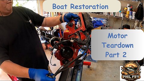 Motor Tear Down Part 2 (Volvo Penta 3.0)