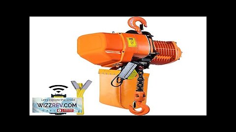 VEVOR 2 Ton Wireless Electric Chain Hoist 4400 LBS Capacity with 20 Review