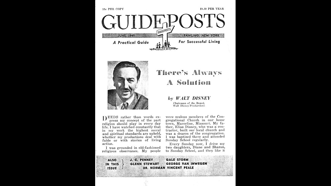 Walt Disney - There's Always A Solution (1949)