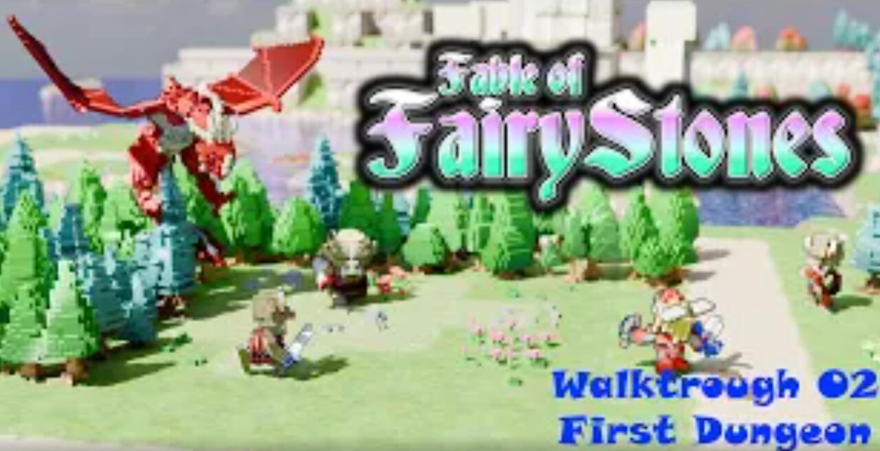 Fable of Fairy Stones part2 First Dungeon (new Zelda Like )