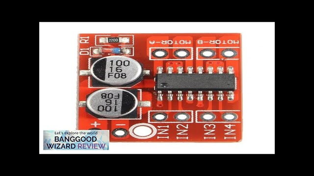 Dual Channel L298N DC Motor Driver Board PWM Speed Dual H Bridge Review