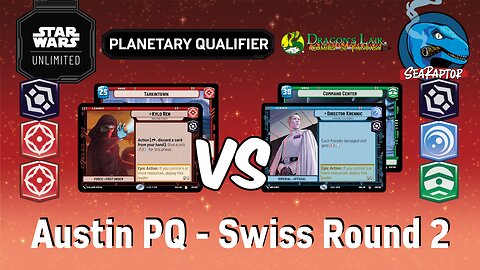 Star Wars Unlimited - Set 3 Planetary Qualifier (Austin, TX) - Swiss Round 2 - Kylo Ren v Krennic