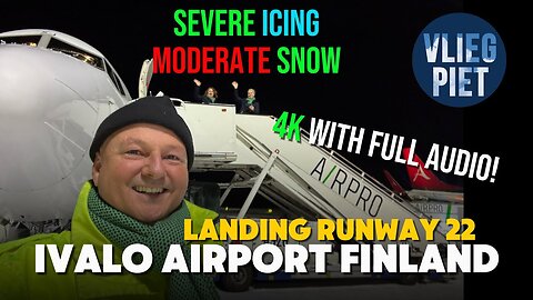 Boeing 737 | Snowy Landing | Severe Icing | VLIEGPIET