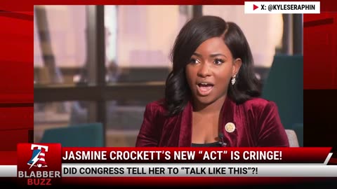 Jasmine Crockett’s New “Act” Is Cringe!