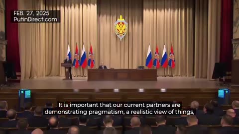 Putin American Government giving some Hope!