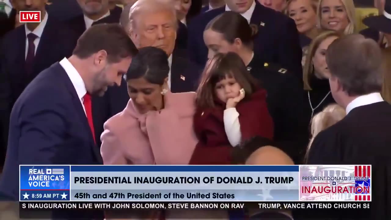 JD Vance Officially Sworn In As Vice President Of The United States