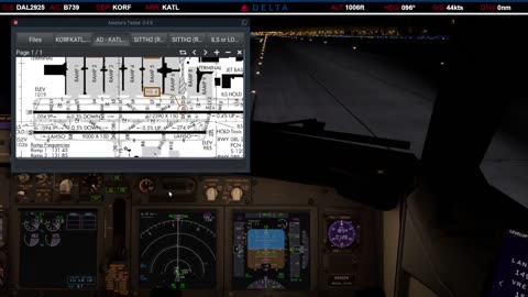 Landing in Atlanta (KATL)