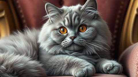 meet the fluffy royalty british shorthair cats