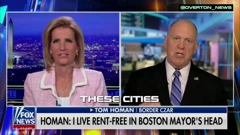 Border Czar Tom Homan Rains Fire Down on Boston Mayor