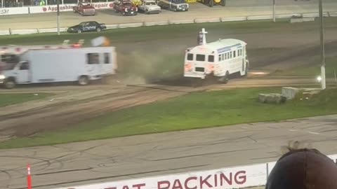 Wisconsin School Bus Demolition Derby