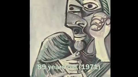 Evolution of Pablo Picasso's self-portraits, from age 15 to 90, transformation in artistic journey