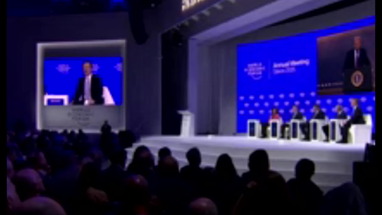 ENERGY Trump at DAVOS US Supply Factorys Facilites on site Power Plants.mp4