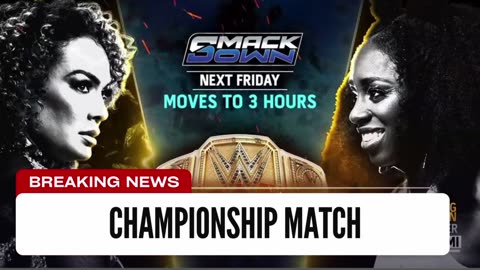 Major Championship Match Announced For SmackDown